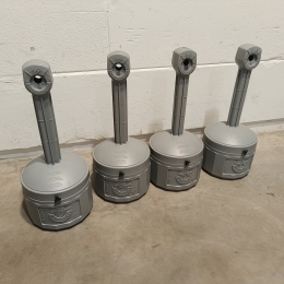 Justrite Cigarette Ashtray Stands